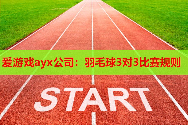 爱游戏ayx公司：羽毛球3对3比赛规则